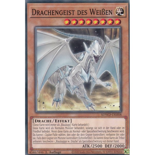 Drachengeist des Wei&szlig;en SDWD-DE008