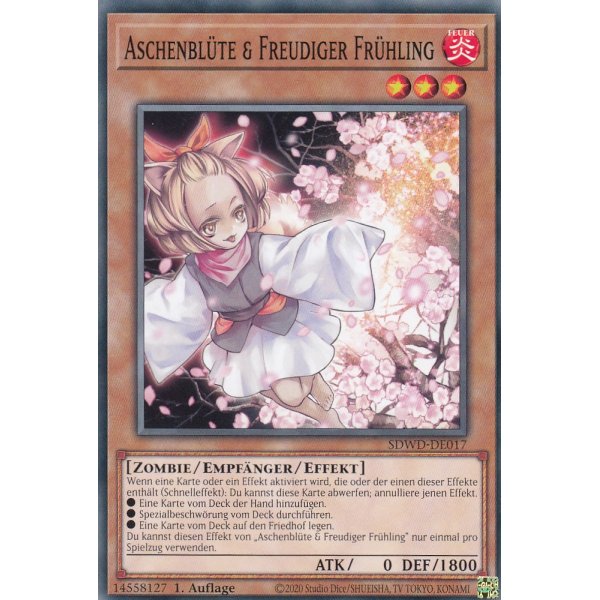 Aschenbl&uuml;te &amp; Freudiger Fr&uuml;hling SDWD-DE017