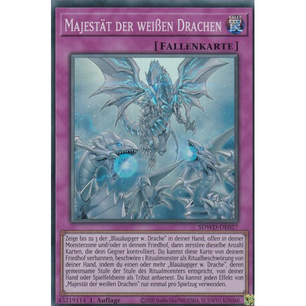 Majest&auml;t der wei&szlig;en Drachen SDWD-DE027