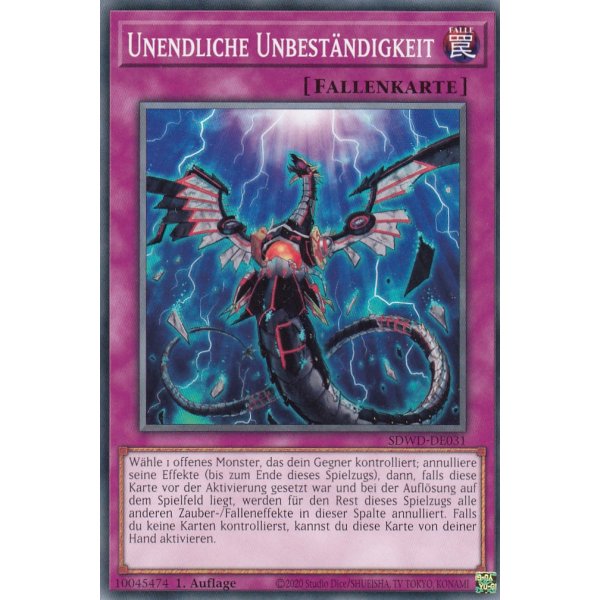 Unendliche Unbest&auml;ndigkeit SDWD-DE031
