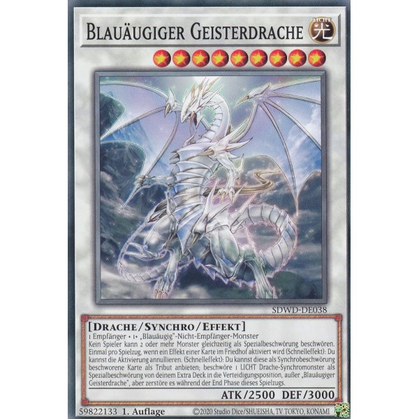 Blau&auml;ugiger Geisterdrache SDWD-DE038