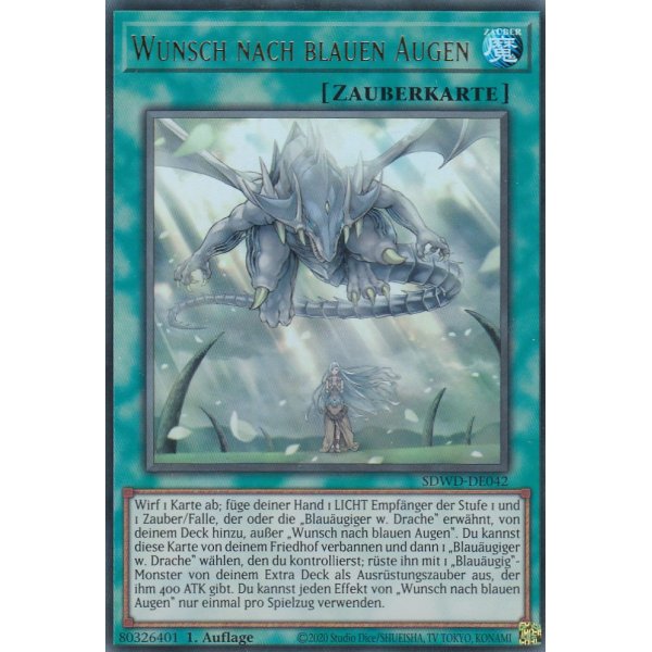 Wunsch nach blauen Augen SDWD-DE042 (Ultra Rare)