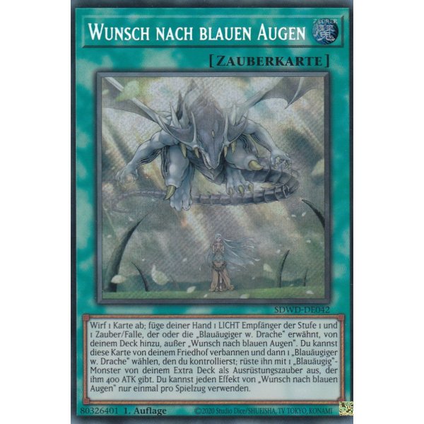Wunsch nach blauen Augen SDWD-DE042 (Secret Rare)