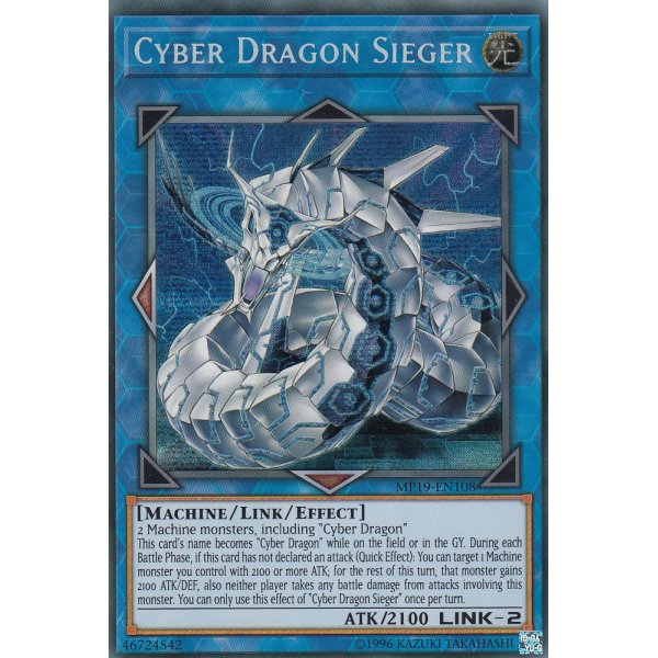 Cyber Dragon Sieger MP19-EN108 (Englisch)