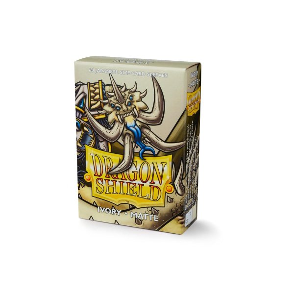 Dragon Shield Japanese Size Sleeves - Ivory (60 Matte Kartenh&uuml;llen)