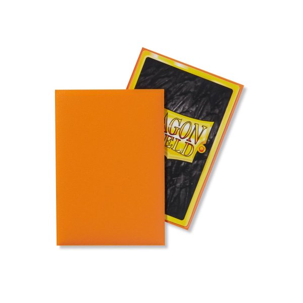 Dragon Shield Japanese Size Sleeves - Orange (60 Matte Kartenh&uuml;llen)