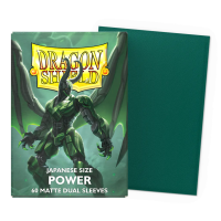 Dragon Shield Japanese Size Sleeves - Power (60 Matte Dual Kartenhüllen)