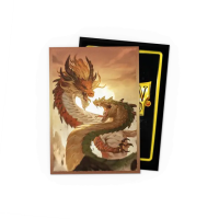 Dragon Shield Japanese Size Sleeves - Wood Snake 2025 (60 Matte Dual Art Kartenh&uuml;llen)