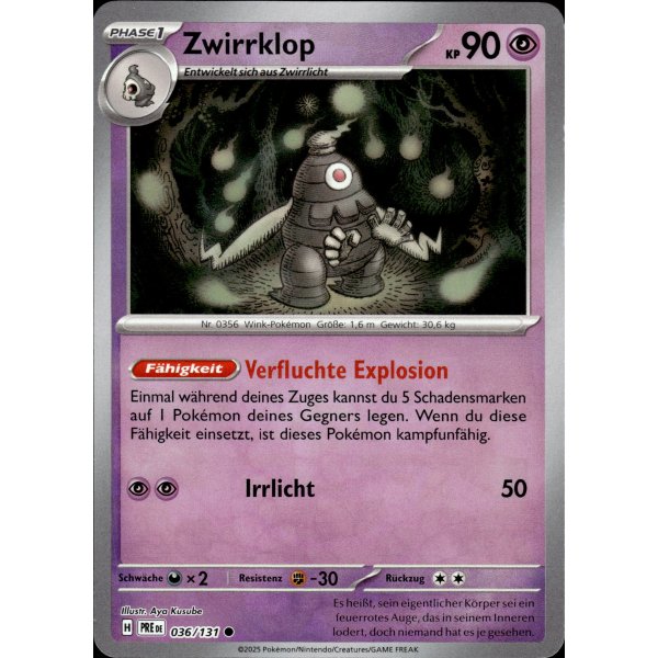 Zwirrklop 036/131 MEISTERBALL HOLO