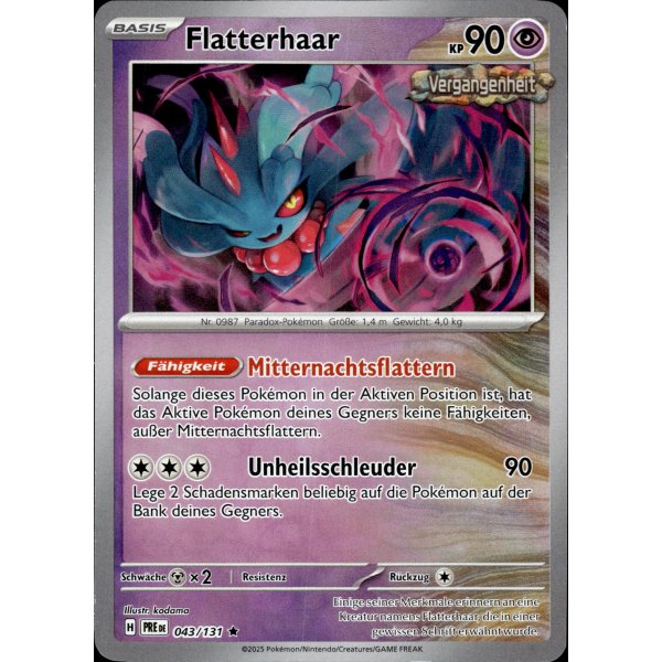 Flatterhaar 043/131 Holo MEISTERBALL HOLO