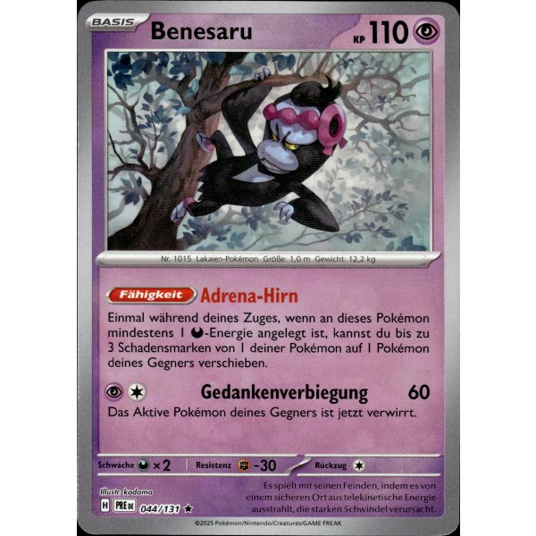 Benesaru 044/131 Holo MEISTERBALL HOLO