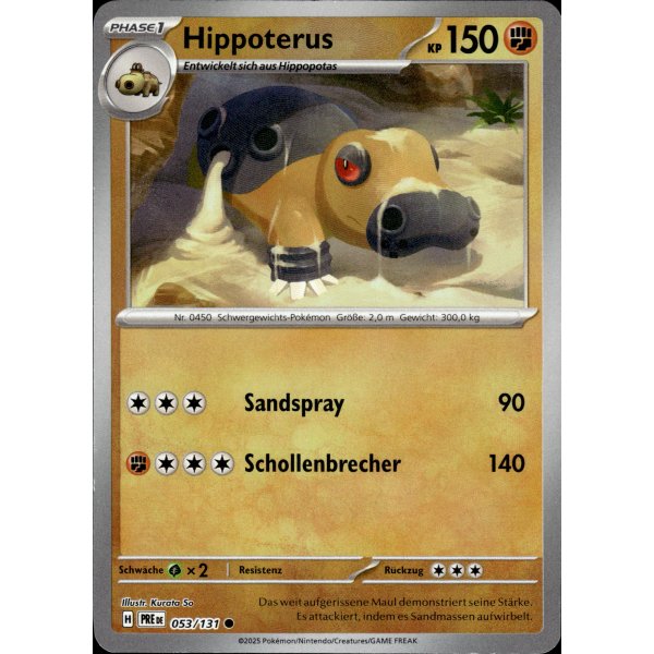 Hippoterus 053/131 MEISTERBALL HOLO