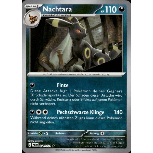 Nachtara 059/131 Holo MEISTERBALL HOLO