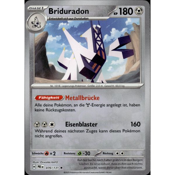 Briduradon 070/131 Holo MEISTERBALL HOLO