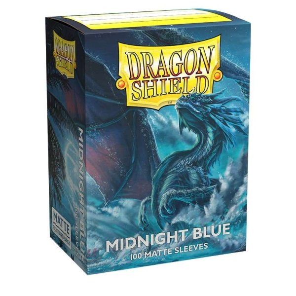 Dragon Shield Standard Sleeves - Midnight Blue (100 Matte Kartenh&uuml;llen)