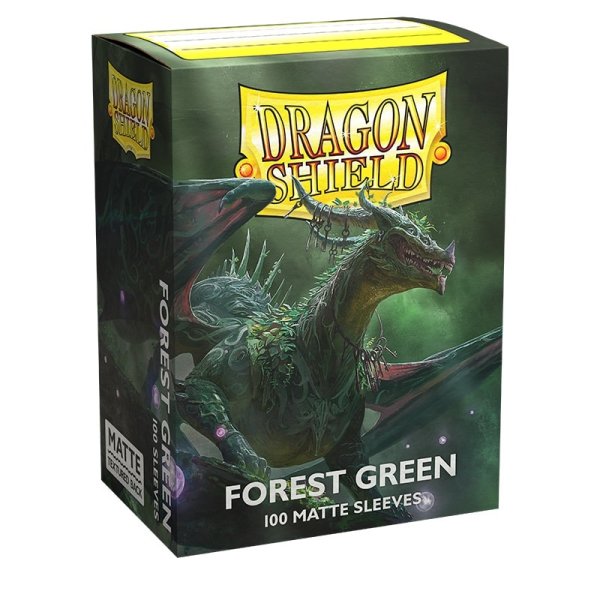 Dragon Shield Standard Sleeves - Forest Green (100 Matte Kartenh&uuml;llen)