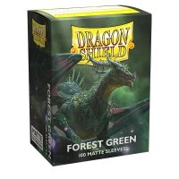 Dragon Shield Standard Sleeves - Forest Green (100 Matte Kartenhüllen)