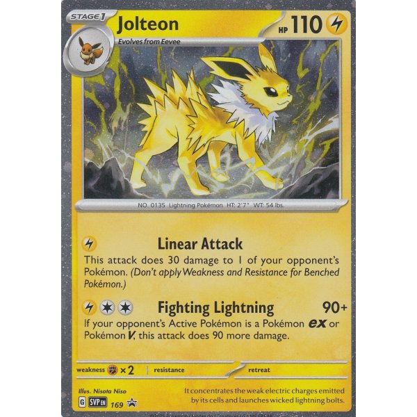 Jolteon SVP169 Englisch