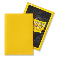 Dragon Shield Japanese Size Sleeves - Yellow (60 Matte Kartenh&uuml;llen)