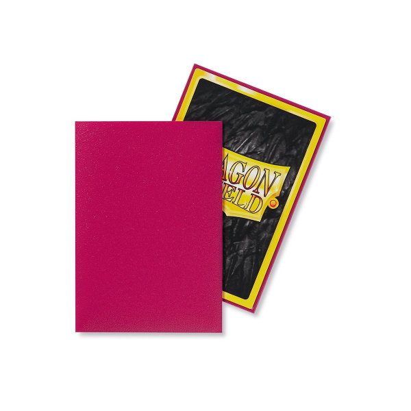 Dragon Shield Japanese Size Sleeves - Magenta (60 Matte Kartenh&uuml;llen)