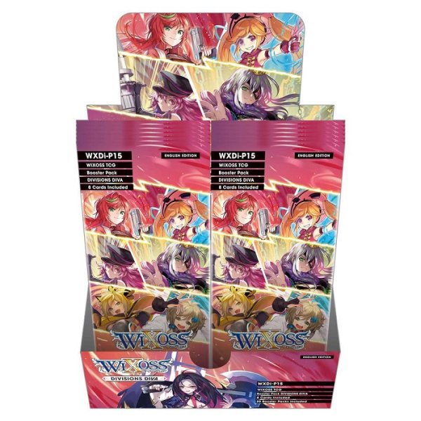 WiXoss - Divisions Diva Booster Display (englisch)
