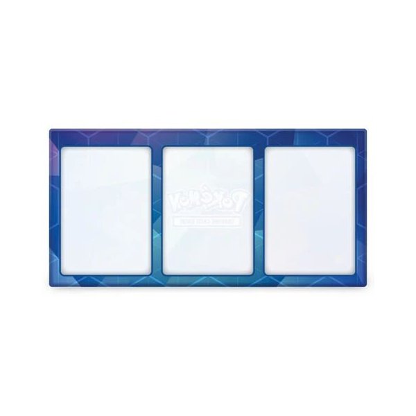 Pokemon Kartenhalter f&uuml;r 3 Karten inklusive Standfu&szlig; (aus der Terapagos Box)