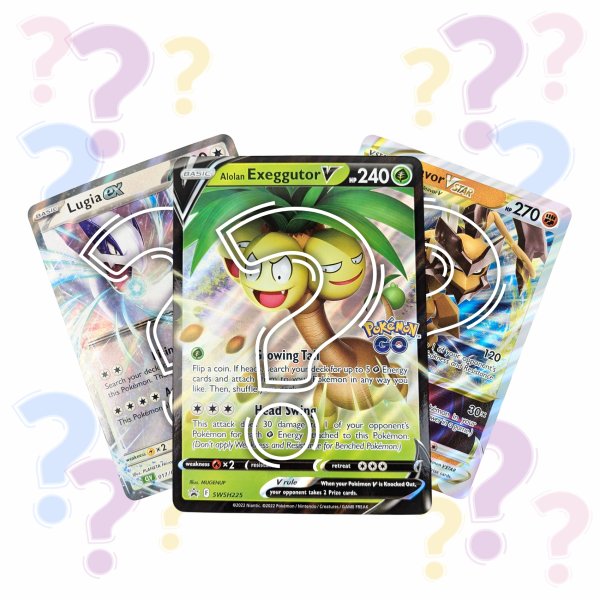 3 unterschiedliche &uuml;bergro&szlig;e Pokemon-XXL Karten (Oversized) englisch