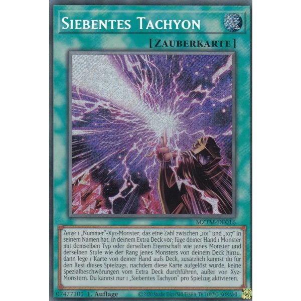Siebentes Tachyon MZTM-DE016 (Secret Rare)