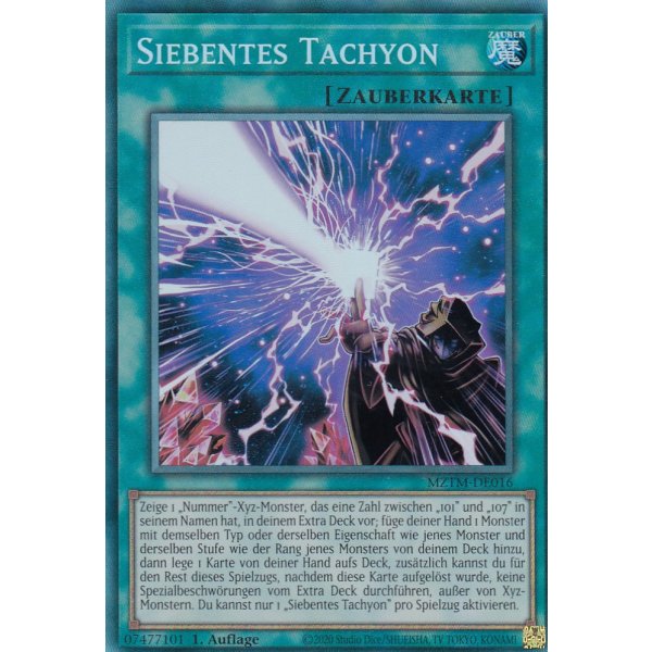 Siebentes Tachyon MZTM-DE016 (Collectors Rare)