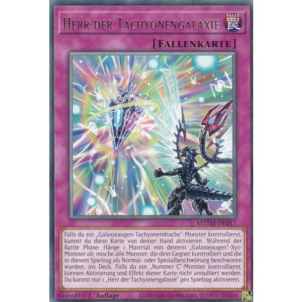 Herr der Tachyonengalaxie MZTM-DE017