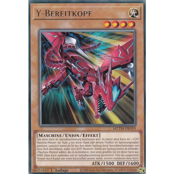 Y - Bereitkopf MZTM-DE019