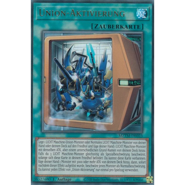 Union-Aktivierung MZTM-DE023 (Ultra Rare)