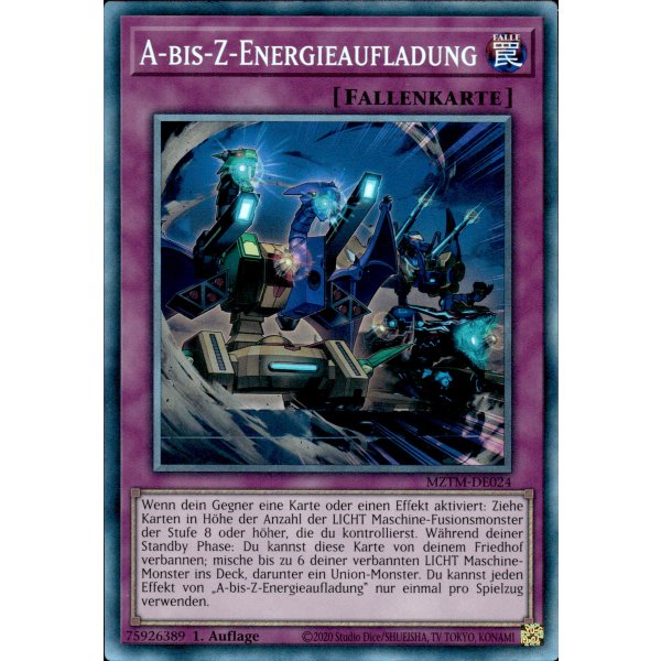 A bis Z Energieaufladung MZTM-DE024 (Collectors Rare)