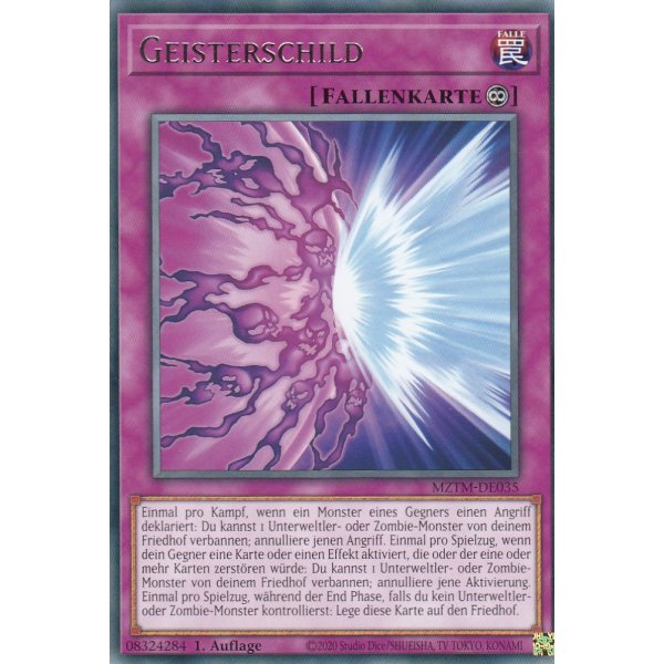 Geisterschild MZTM-DE035