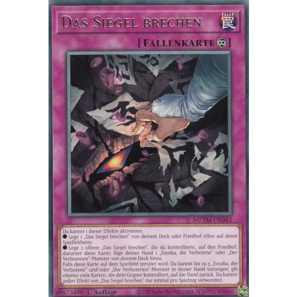 Das Siegel brechen  MZTM-DE043