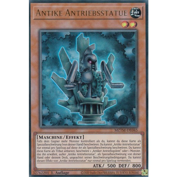 Antike Antriebsstatue MZTM-DE045 (Ultra Rare)