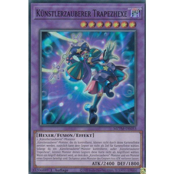 K&uuml;nstlerzauberer Trapezhexe MZTM-DE053 (Super Rare)