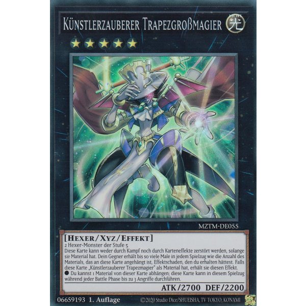 K&uuml;nstlerzauberer Trapezgro&szlig;magier MZTM-DE055 (Super Rare)