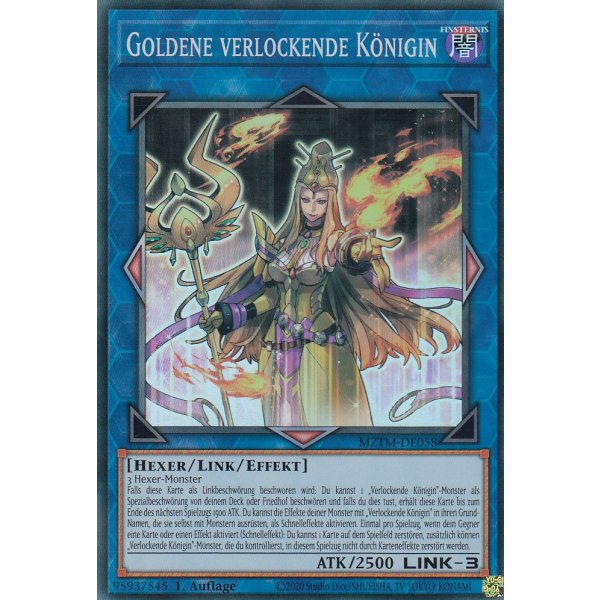 Goldene verlockende K&ouml;nigin MZTM-DE058 (Super Rare)