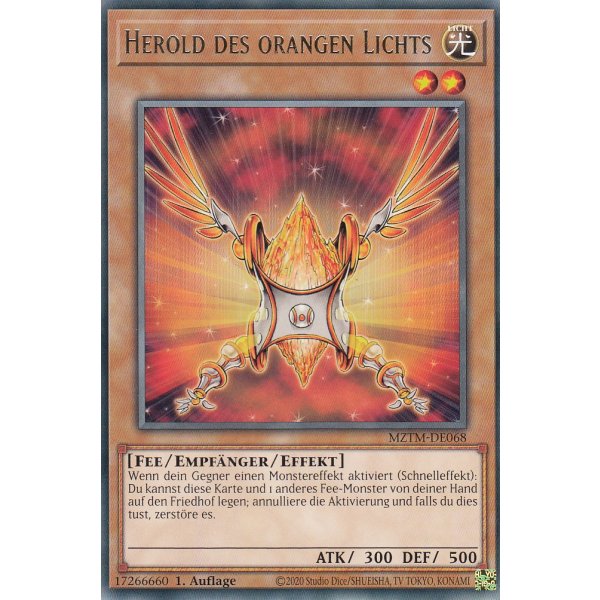 Herold des orangen Lichts MZTM-DE068