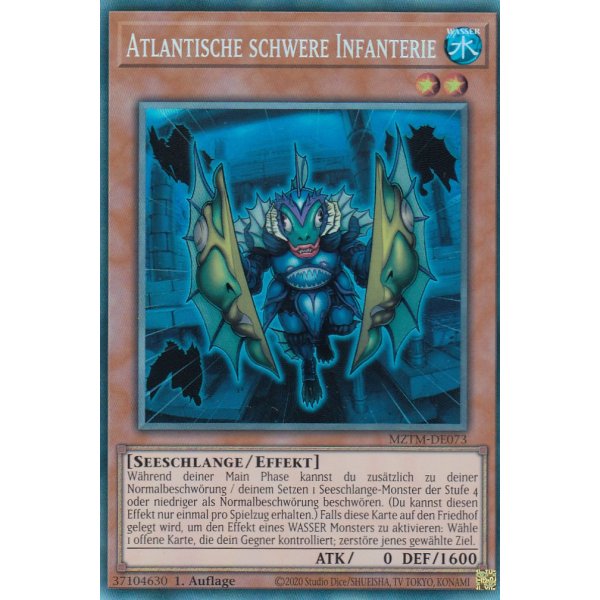 Atlantische schwere Infanterie MZTM-DE073 (Collectors Rare)