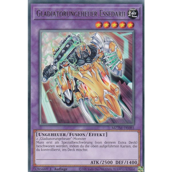 Gladiatorungeheuer Essedarii MZTM-DE085