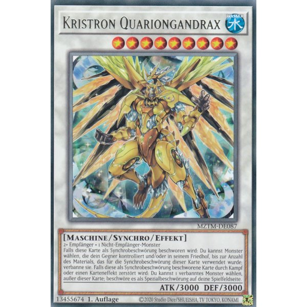 Kristron Quariongandrax MZTM-DE087
