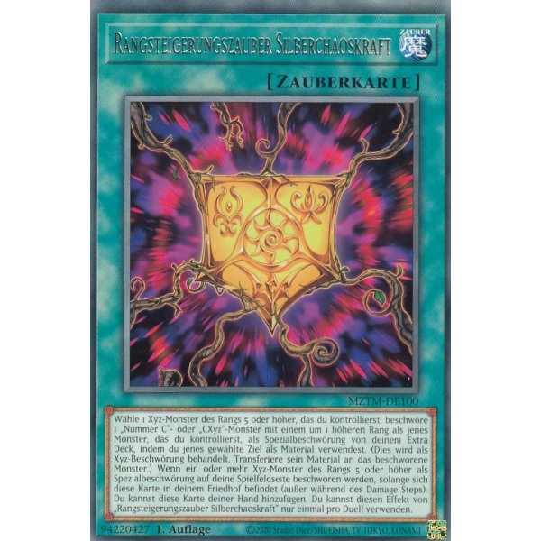 Rangsteigerungszauber Silberchaoskraft MZTM-DE100