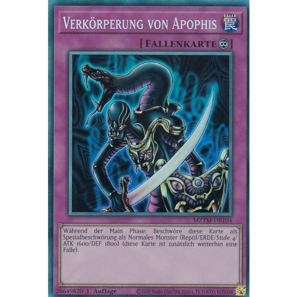 Verk&ouml;rperung von Apophis MZTM-DE104 (Collectors Rare)