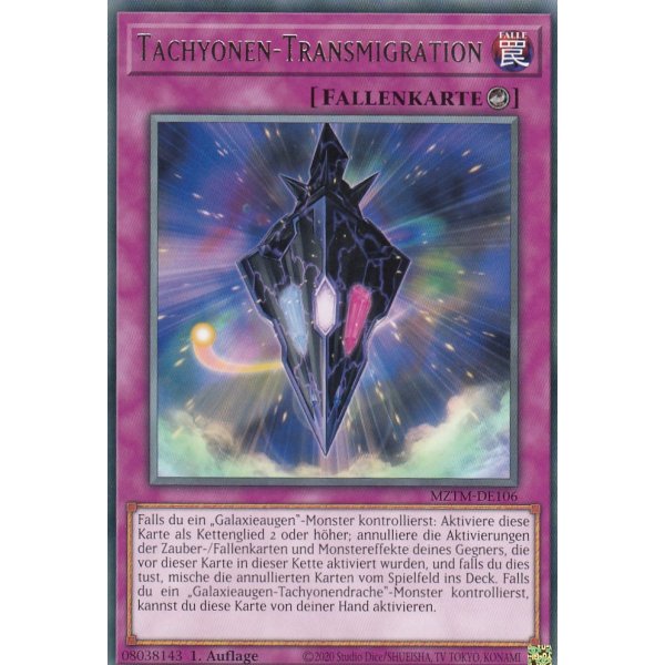 Tachyonen-Transmigration MZTM-DE106