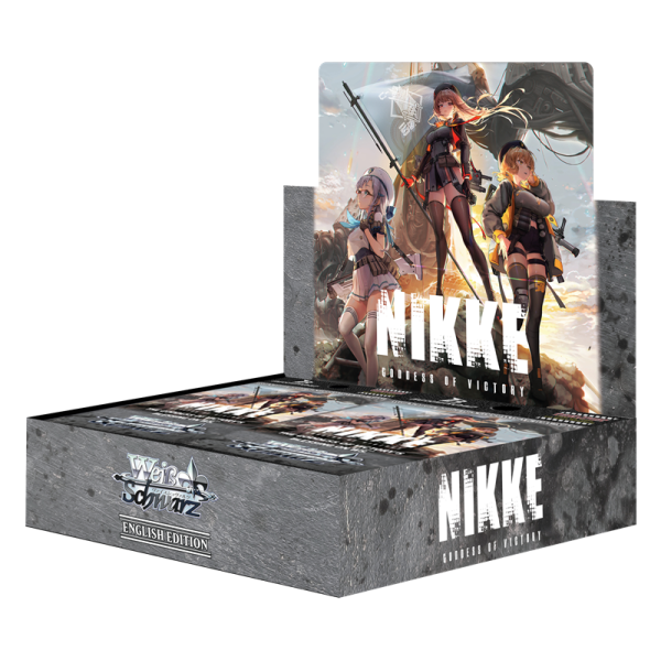 Wei&szlig; Schwarz - Goddess Of Victory: Nikke Booster Display (englisch) REPRINT