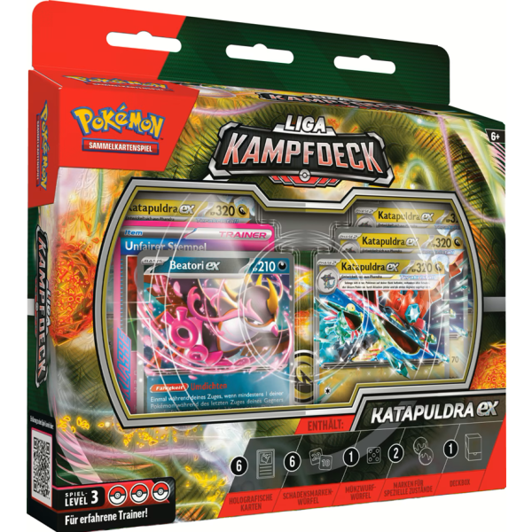 Pokemon Katapuldra EX Liga Kampfdeck (deutsch)