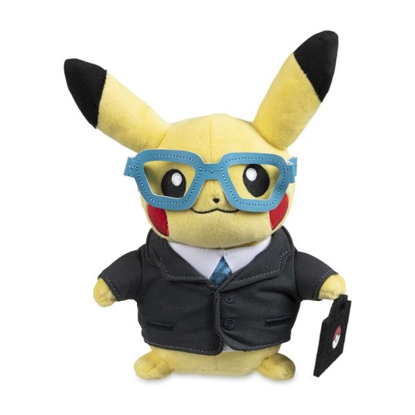 Praktikant Pikachu Pl&uuml;schfigur 19 cm - Pokemon Kuscheltier