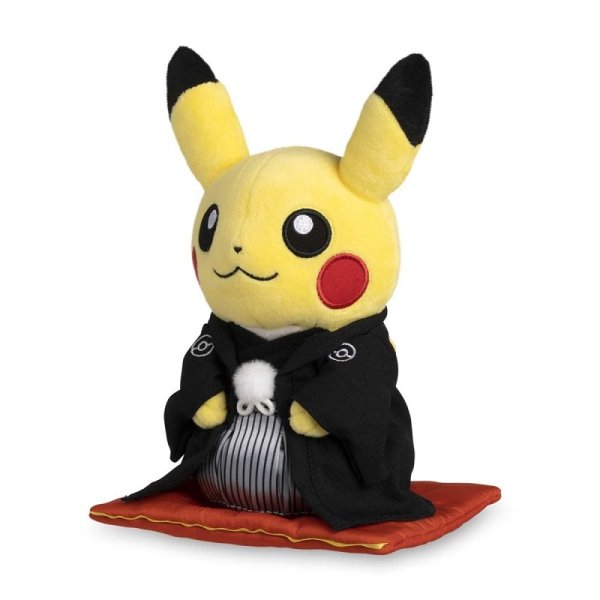 Hochzeitskimono Pikachu (m&auml;nnlich) Pl&uuml;schfigur 19 cm - Pokemon Kuscheltier